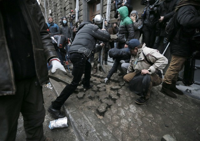  Впечатляющие кадры украинских протестов -ФОТО