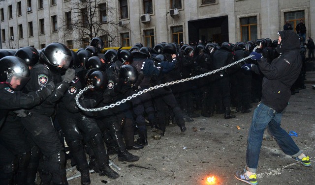  Впечатляющие кадры украинских протестов -ФОТО