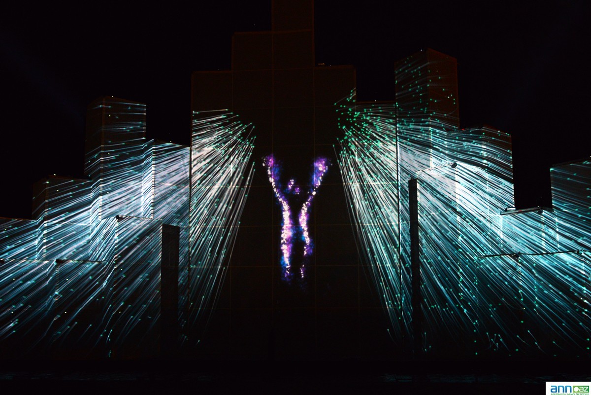  Баку салютом ознаменовало обратный отсчет до начала baku2015- ФОТО