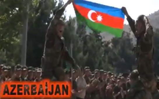 Ответ азербайджанских солдат армянским сепаратистам -ВИДЕО