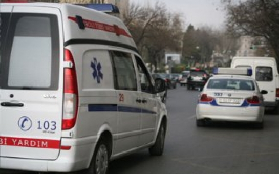 Взрыв во дворе дома в Баку, есть пострадавший