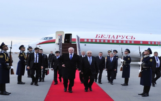 Начался официальный визит Лукашенко в Азербайджан