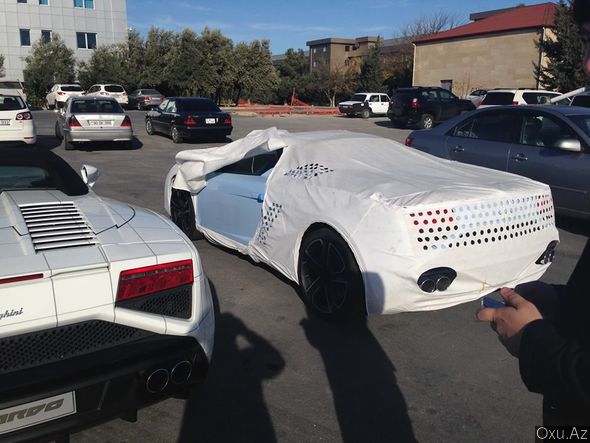 Полумиллионный Lamborghini уже в Баку -ФОТО