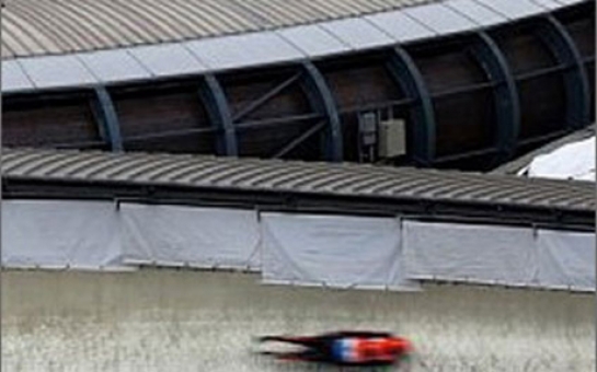 Soçidə Olimpiya mərkəzinin damı uçdu