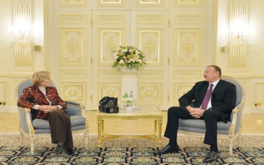Ильхам Алиев встретился с главой МИД Италии