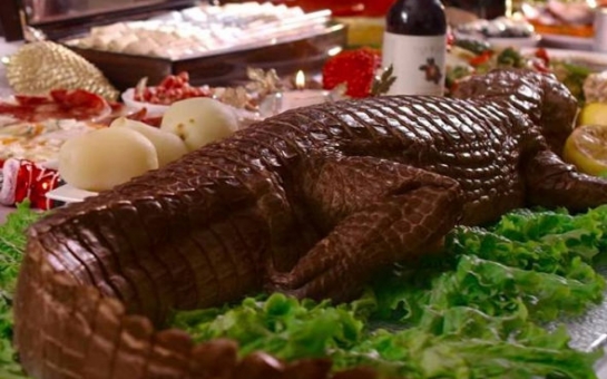 В Армении продают копченых крокодилов -ФОТО