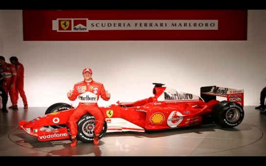 Ferrari F300, на котором Шумахер выступал в "Формуле-1", продан