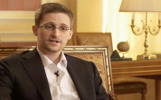 Первое телеинтервью Сноудена