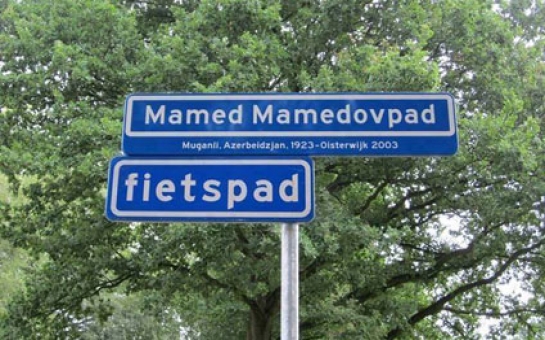 Hollandiyada “Mamed Mamedov” parkı - FOTO