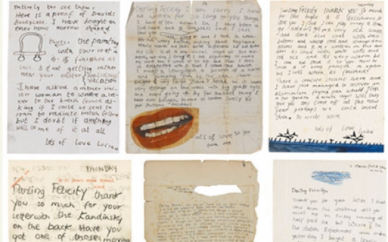 Любовные письма Люсьена Фрейда продадут на аукционе