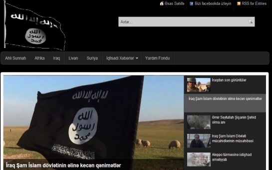 Азербайджанские боевики в Сирии создали свой сайт
