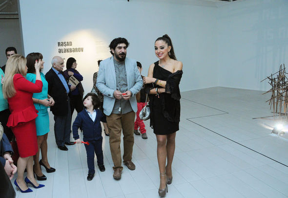 Лейла Алиева и Аида Махмудова посетили выставку – ФОТО