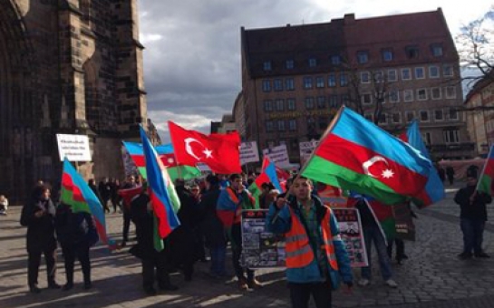 В Нюрнберге прошел митинг, посвященный Ходжалинскому геноциду