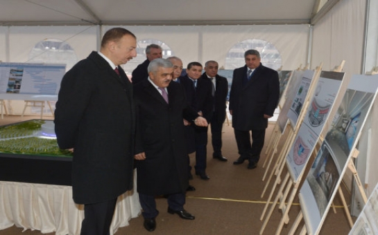 Ильхам Алиев ознакомился с ходом строительства Олимпийского стадиона- ФОТО