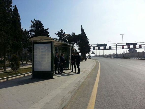 В Баку установили новые остановки - ФОТО