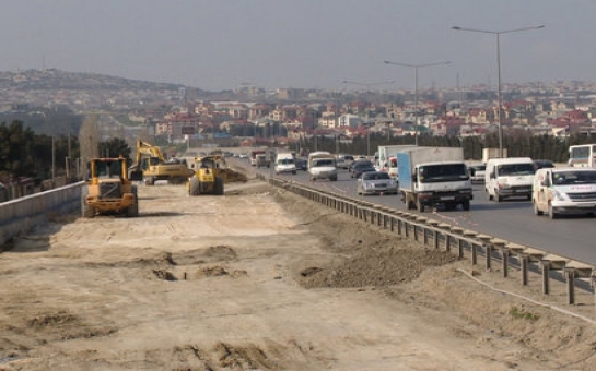 Bakı-Sumqayıt yolundakı problem aradan qaldırılır