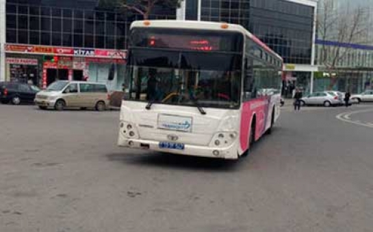 Bakıda sərnişin avtobusu qaçırıldı - Şok