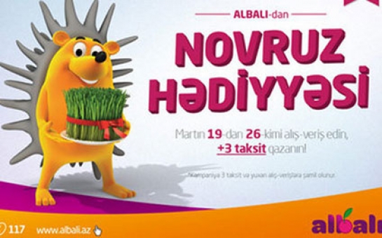 Albalıdan 8 gün bayram