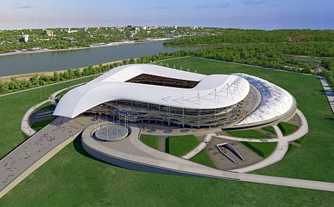 Araz Ağalarov Rusiyada stadion tikir - FOTOLAR