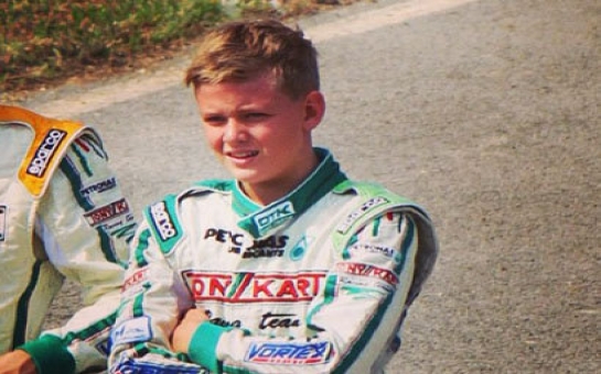 Сын Шумахера завоевал первый в автогоночной карьере подиум