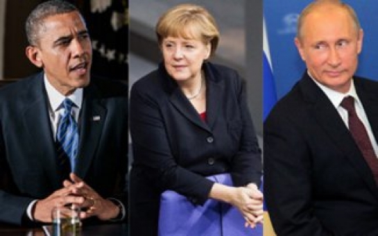 Обама и Меркель обратились к Путину
