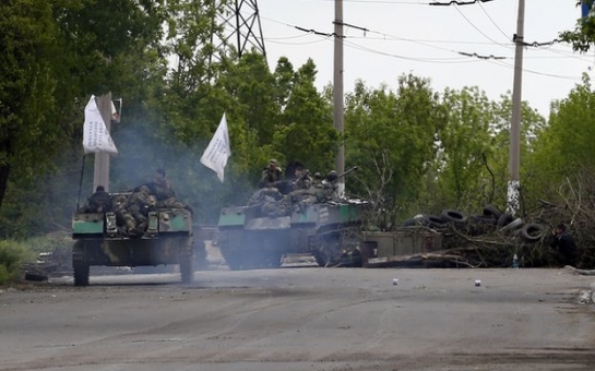 Rebels 'retreating' in Sloviansk