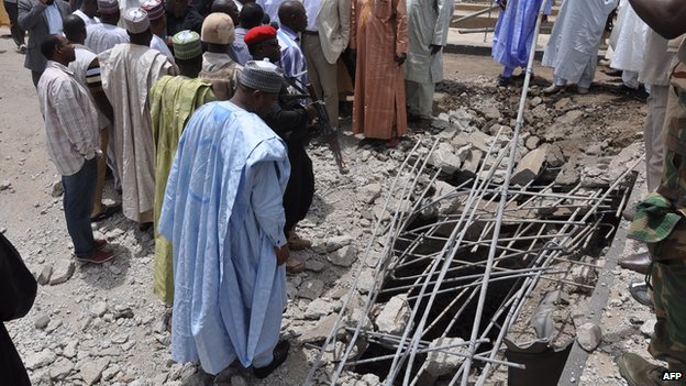 The town Boko Haram destroyed - PHOTO