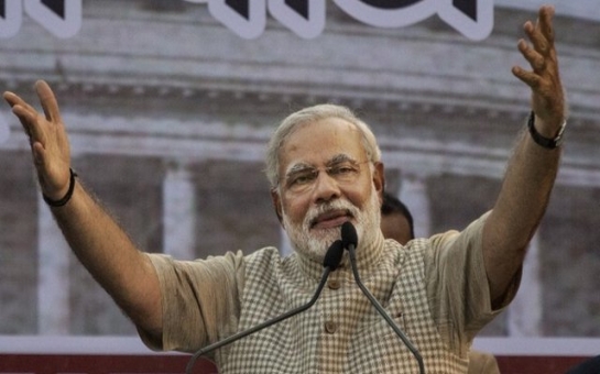 Indian election: Narendra Modi hails 'landmark' win