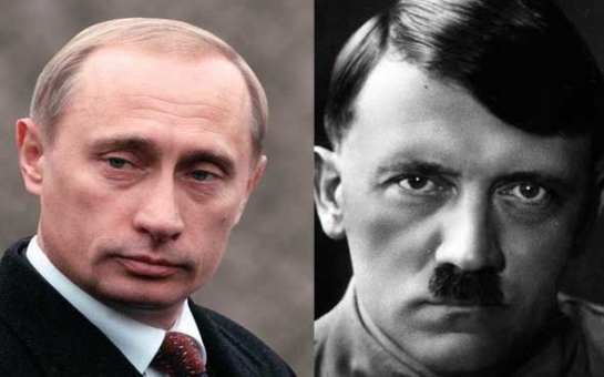 Putin Hitlerə bənzədildi