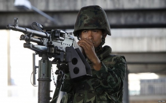 Thailand comes under martial law - PHOTO