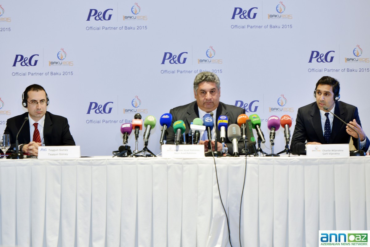 Procter & Gamble» стала первым официальным партнером Baku 2015- ФОТО