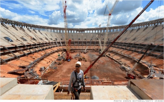 World Cup won't lift Brazil's economy