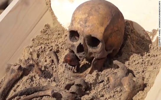 'Vampire' burial in Poland keeps alive the myth that will not die