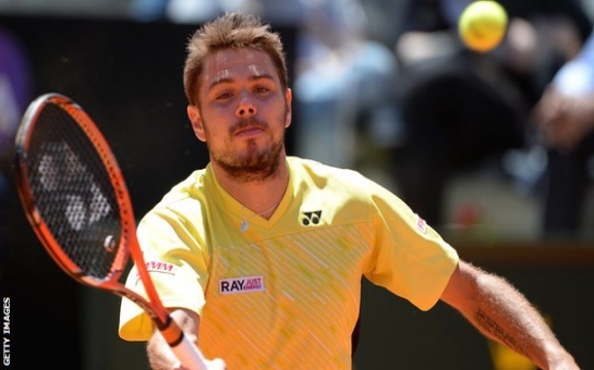 Third seed Stan Wawrinka beaten in four sets