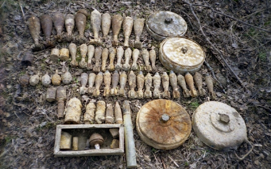 В Азербайджане обнаружено большое количество боеприпасов