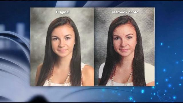 High school's yearbook photo editing angers female students - PHOTO