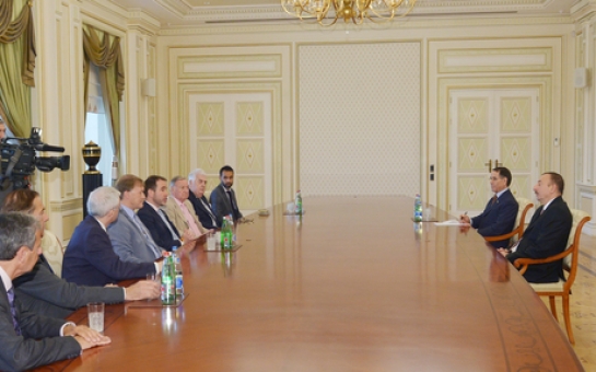 Aliyev receives UK–Azerbaijan parliamentary friendship group