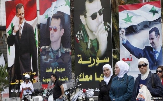 Syrians vote in presidential election