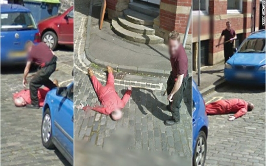 Murder on Google Street View?