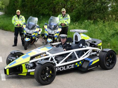 Police recruit Ariel Atom in clampdown on dangerous motorbike riders - PHOTO