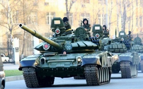 Rusiyanın hərbi texnika karvanı Ukraynaya girdi