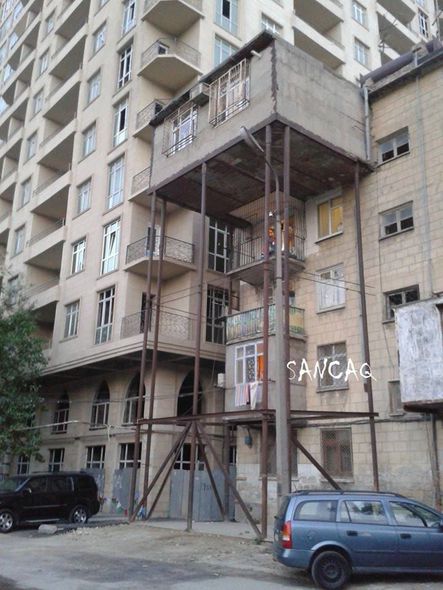 Балкон, не имеющий аналогов в Баку – ФОТО