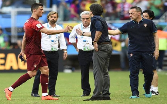 Germany's boss had an unpleasant post-match surprise for Ronaldo