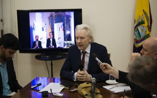 Julian Assange "fears for family"