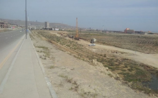 В Баку строится туннельный канализационный коллектор –ФОТО