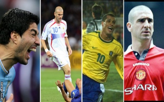 Luis Suarez banned but what are football's deadliest sins?