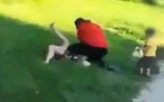 Mom Viciously Beaten as 2-Year-Old Son Tries to Intervene - PHOTO+VIDEO