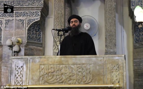 ISIS leader Abu Bakr al-Baghdadi makes first public appearance - VIDEO