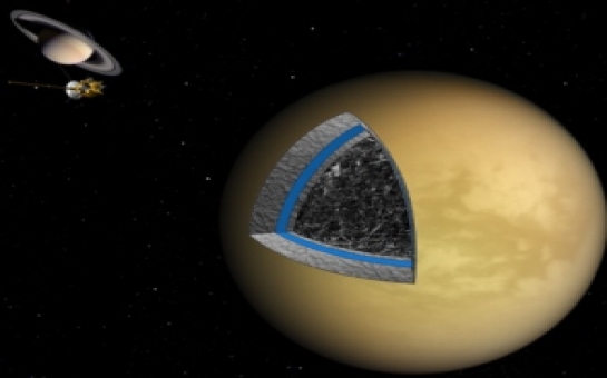 Ученые: Подземный океан Титана похож на Мертвое море
