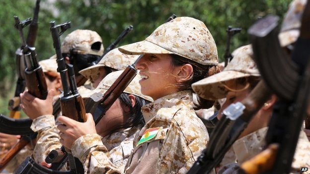 Iraq crisis: Kurdistan’s female fighters take on Isis - PHOTO